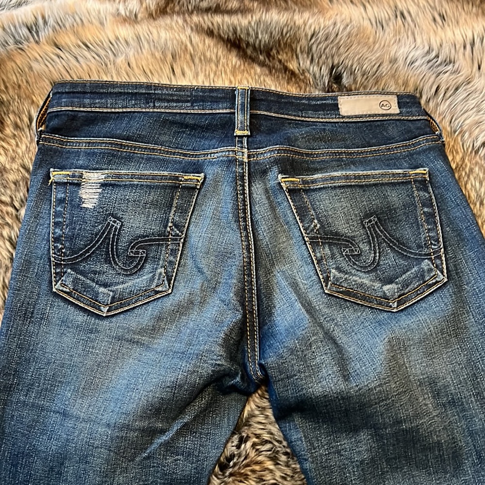AG the legging ankle super skinny distressed jean- Size 24R - Picture 9 of 11
